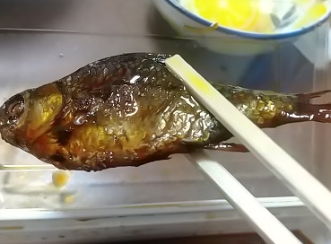 田村屋「鮒の甘露煮」を古河の道の駅で買って食べてみたブログ体験記